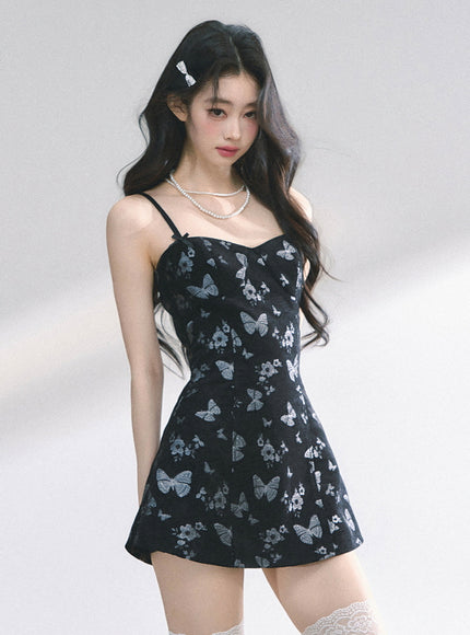 Noir Papillon Dress