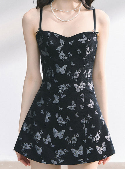 Noir Papillon Dress