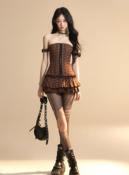Checkmate Crush Dress