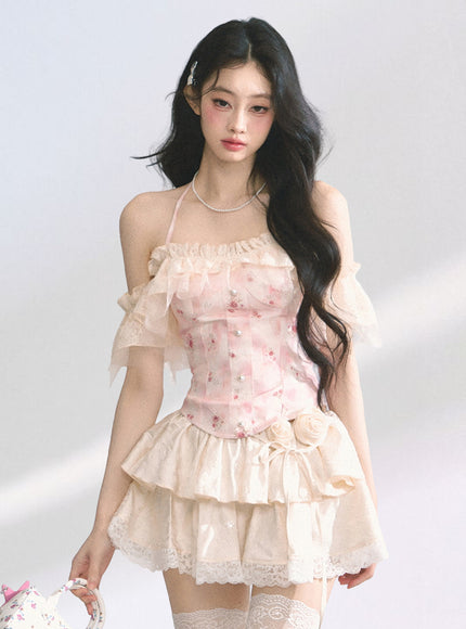 Sugar Rose Waltz Top
