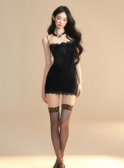 Nocturne Kiss Dress - Black