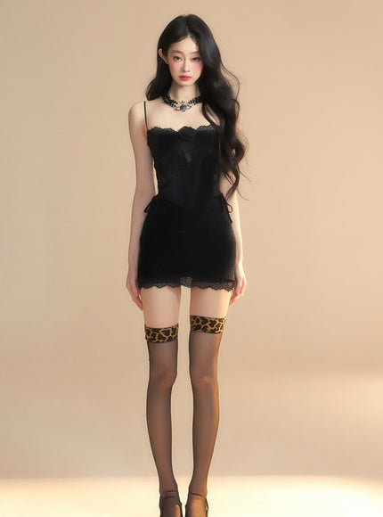 Nocturne Kiss Dress - Black