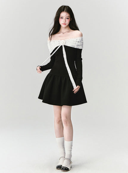 Noir Rose Black Dress