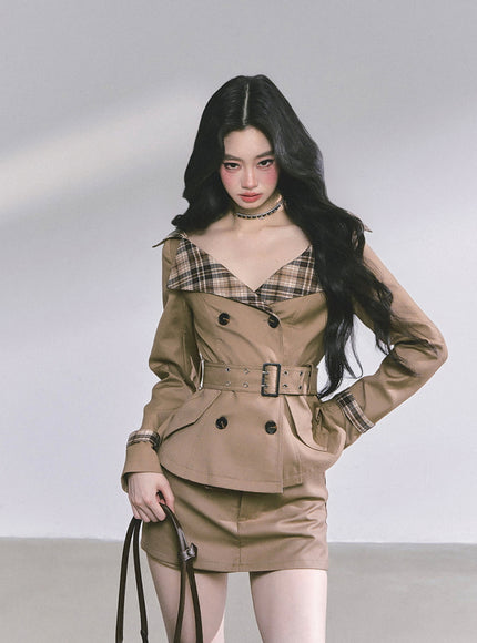 London Check Ensemble Set