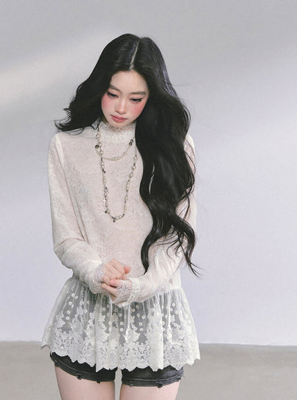 Ivory Dream Lace Top
