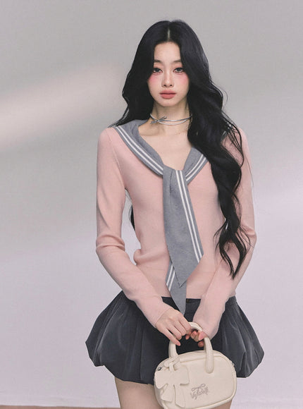 Sweet Class Top - Pink