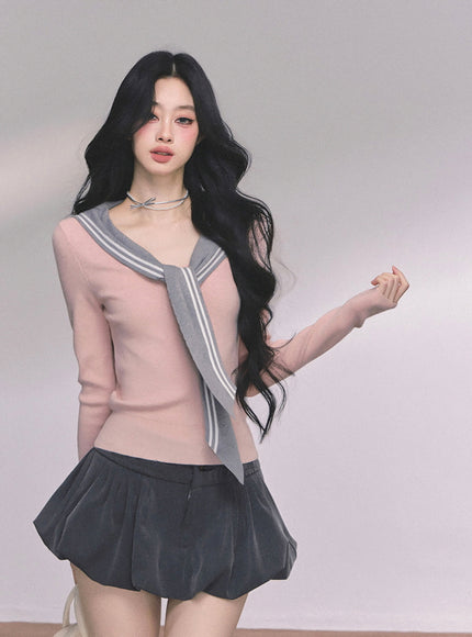 Sweet Class Top - Pink