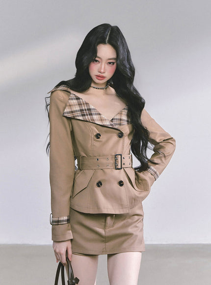 London Check Ensemble Set