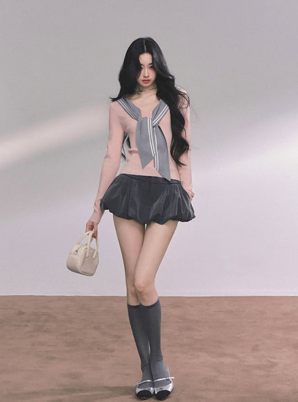 Sweet Class Top - Pink