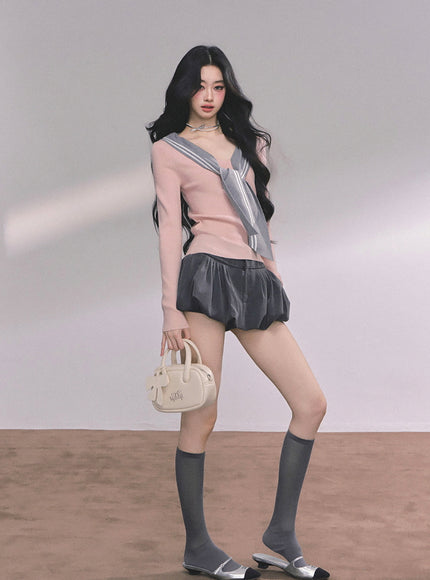Sweet Class Top - Pink