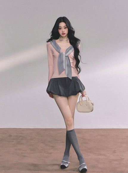 Sweet Class Top - Pink