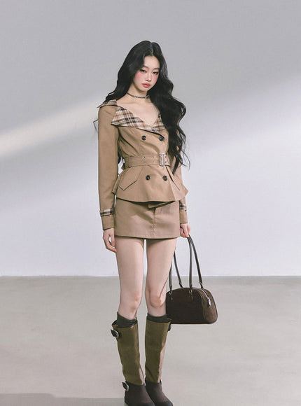 London Check Ensemble Set