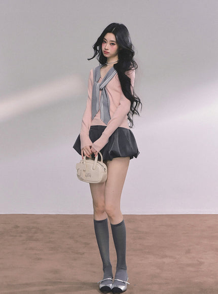 Sweet Class Top - Pink