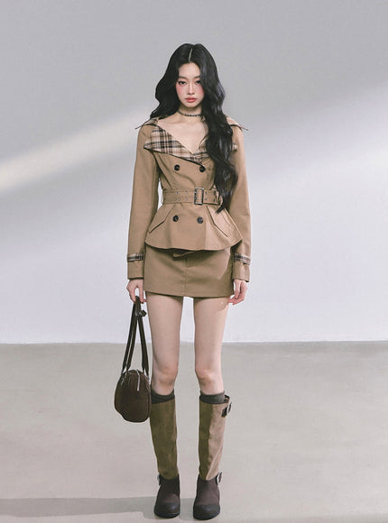London Check Ensemble Set