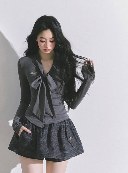 Vintage Cookie Skirt - Gray