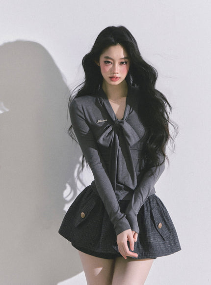 Vintage Cookie Skirt - Gray
