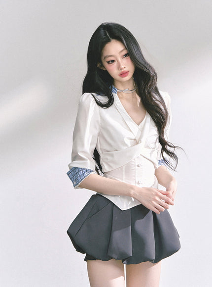 Twist Detail Blouse