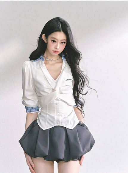 Twist Detail Blouse