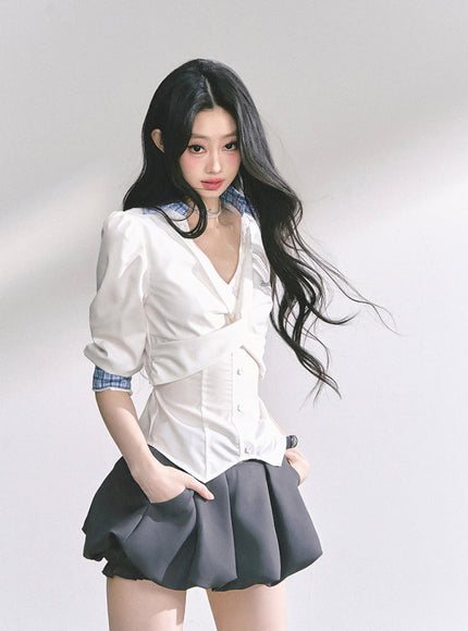 Twist Detail Blouse