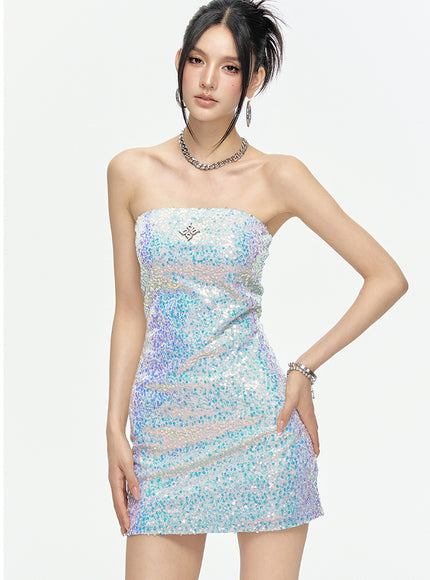 Starlit Candy Mini Dress
