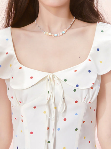 Candy Dot Sailor Dress