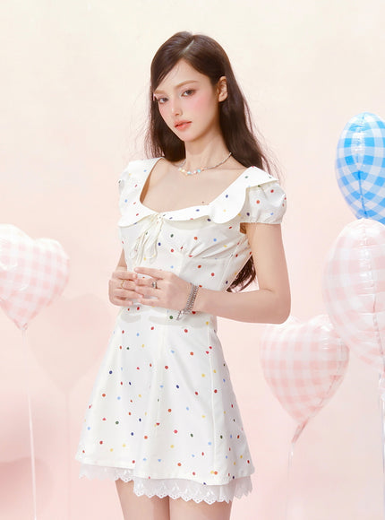 Candy Dot Sailor Dress