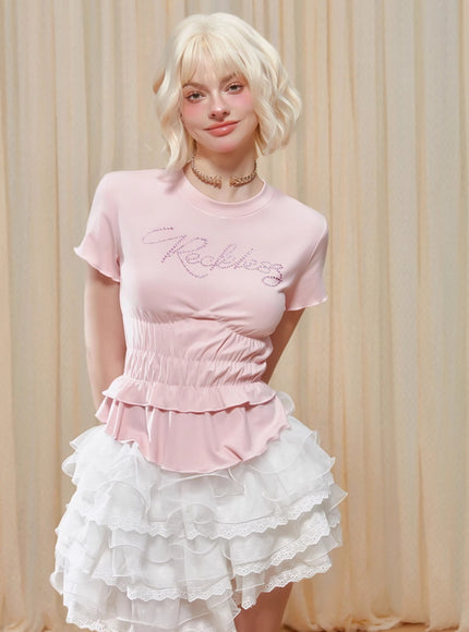 Frosted Ruffle Skirt