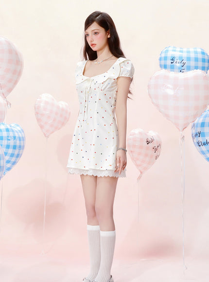 Candy Dot Sailor Dress