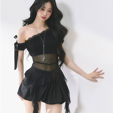 K Poupée All Clothing collection—spotlight-ready K-fashion dresses, tops, skirts, pants, sets, outerwear, and legwear. Chic details and original designs shine for parties, gatherings, and everyday outfits that remain unforgettable.