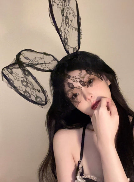 Bunny Veil Masquerade Hairband