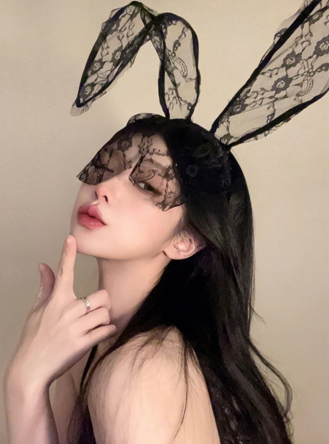 Bunny Veil Masquerade Hairband