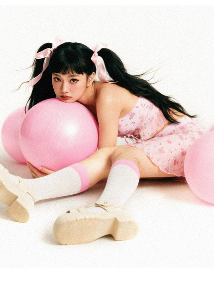 Ballet Strawberry Bikini Set