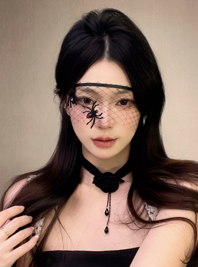 Spider Mesh Eye Veil