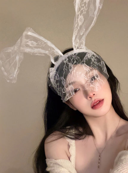 Bunny Veil Masquerade Hairband