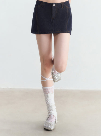 Classic Denim Mini Skirt