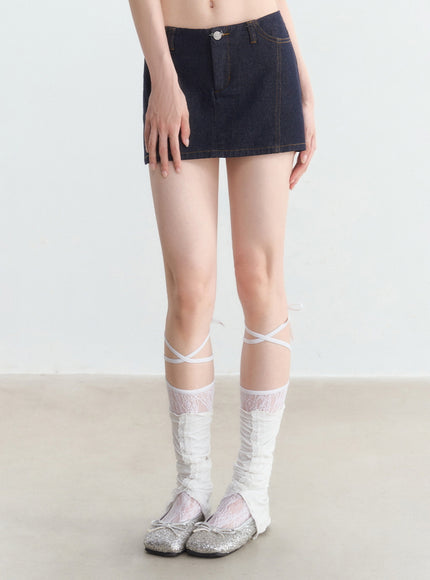 Classic Denim Mini Skirt
