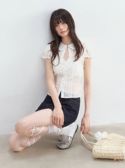 Classic Denim Mini Skirt