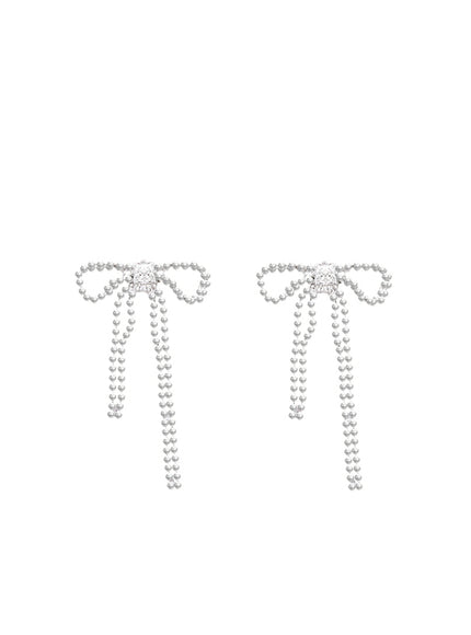 Dainty Ribbon Stud Earrings