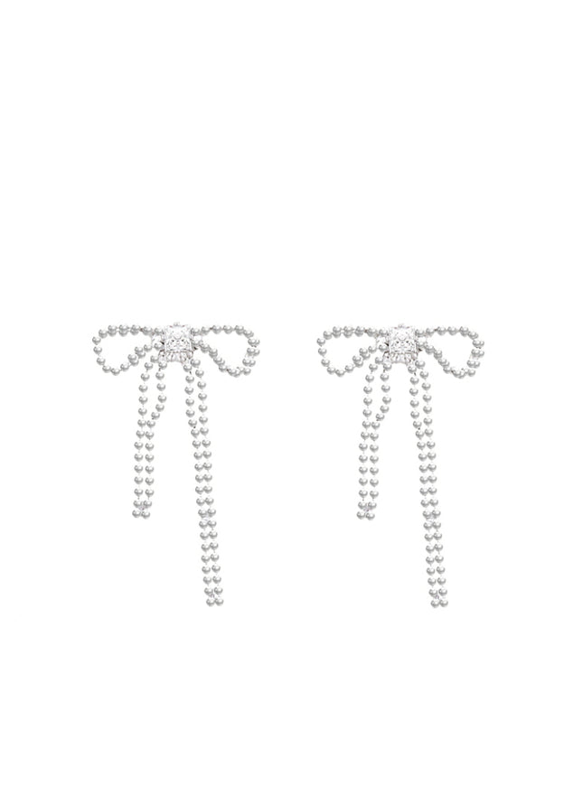 Dainty Ribbon Stud Earrings