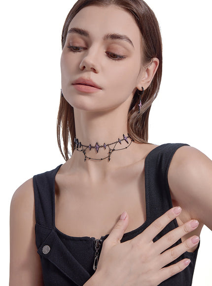 Nocturne Starfall Layered Choker