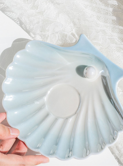 Pearl Shell Teacup Set