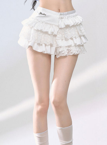 Fleur Ruffle Skirt