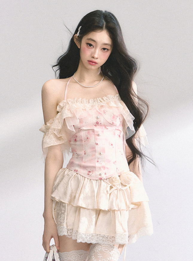 Sugar Rose Waltz Top