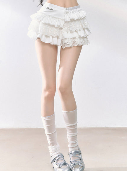 Fleur Ruffle Skirt