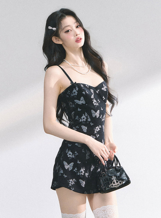 Noir Papillon Dress