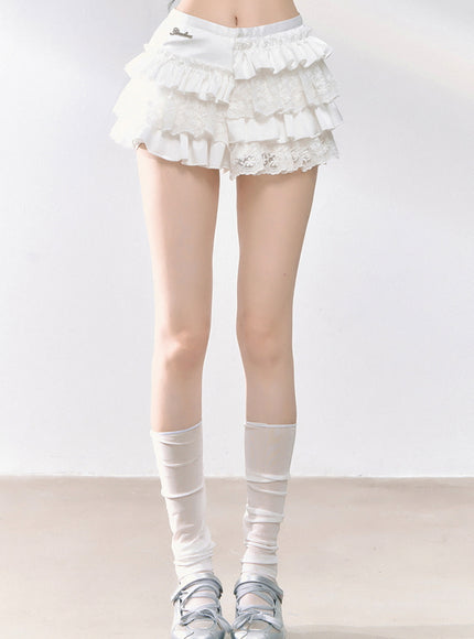 Fleur Ruffle Skirt