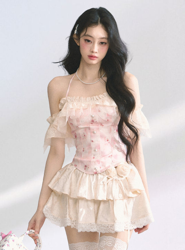 Sugar Rose Waltz Top