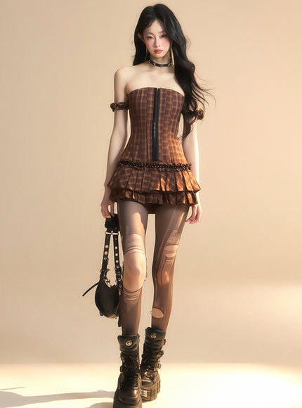 Checkmate Crush Dress