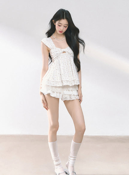 Fleur Ruffle Skirt