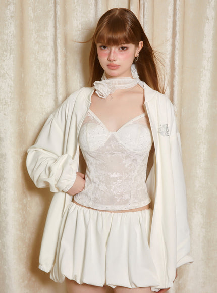 Cloudy Bloom Short